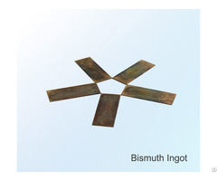 Low Price Bismuth Ingot Metal High Purity 4n China