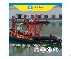 Small 8 Inch Hydraulic Cutter Suction Dredger For Sale