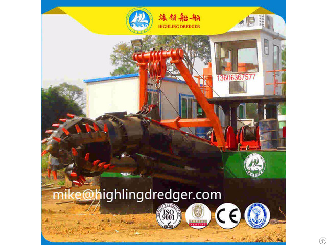 Dredger Water Flow 2000m3 H And 350mm Discharge