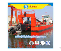 Highling Hl500d 20 Inch 4000m3 H Dual Pump Dredger Ship For India Market With Good Solid Capacity