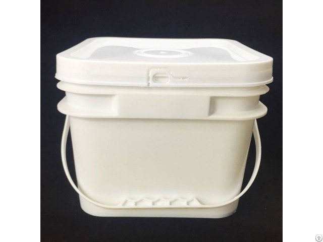 Food Grade 8l Square Plastic Bucket From China