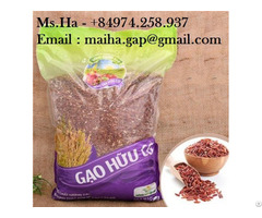 Organic Red Brown Rice From Vietnam With High Quality