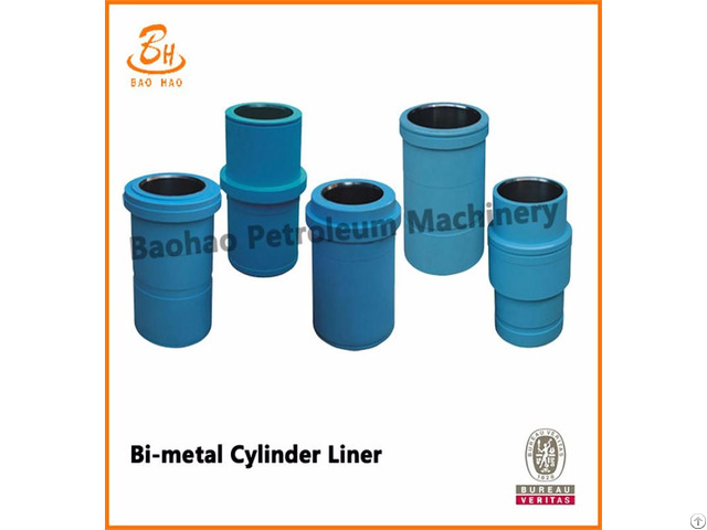 Iso Bimetal Cylinder Sleeve For Oil Field Mud Pump Parts