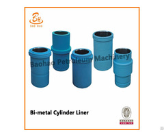 Iso Bimetal Cylinder Sleeve For Oil Field Mud Pump Parts