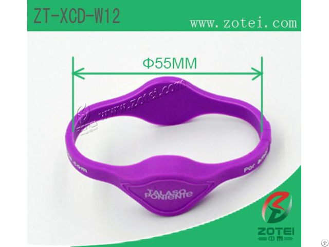 Rfid Dual Ended Silicone Wristband