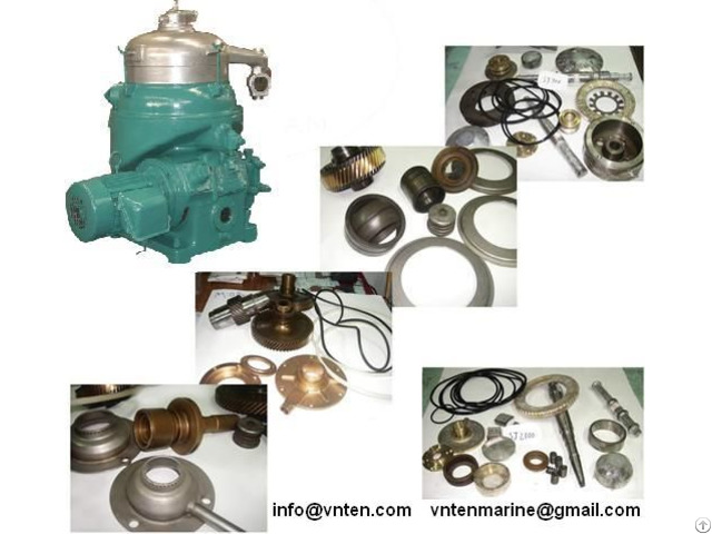 Purifier And Clarifier Parts Alfa Laval Mitsubishi Westfalia Nanjing