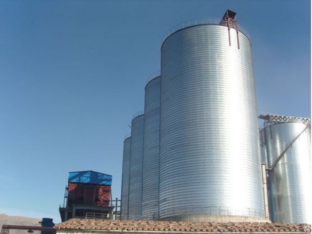 Storage Silo For Calcined Petroleum Coke