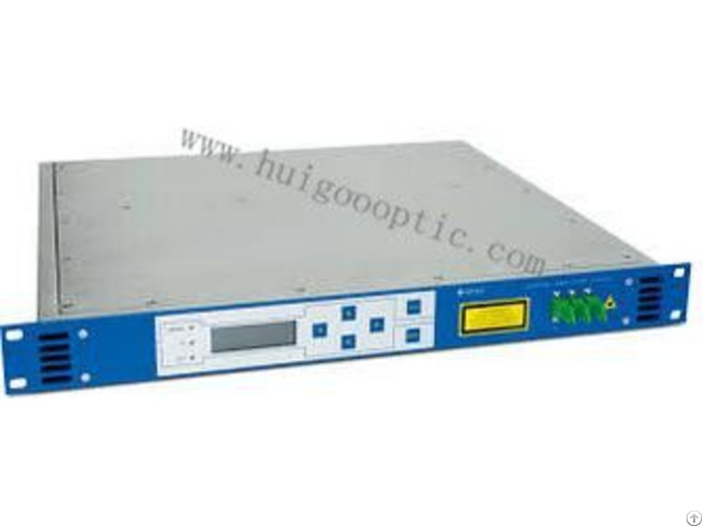 Fttx Pon 1550nm 26 A Catv Edfa Solution Pump Erbium Doped Fiber Optical Audio Amplifier Fc Apc