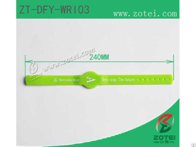 Rfid Silicone Wristband Tag Zt Dfy Wri03