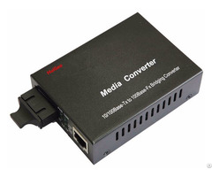 Media Converter 1000m Fiber Optic To Ethernet
