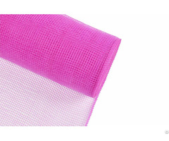 Dark Pink Home Decoration Material Solid Pp Mesh For A04r6