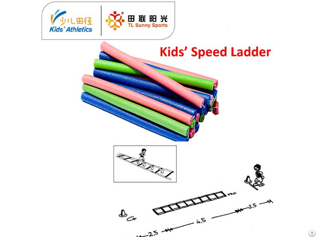 Physical Educational Material Speed Training Ladder For Kids