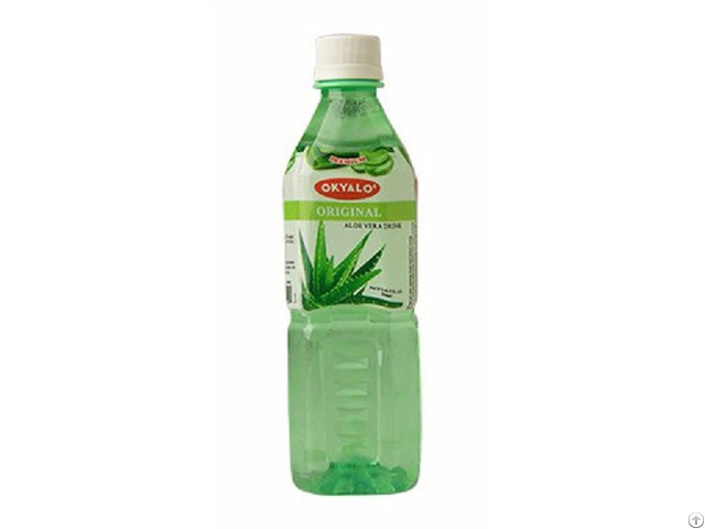 Original Aloe Vera Juice With Pulp Okeyfood In 500ml Bottle