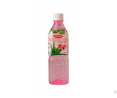 Lychee Aloe Vera Juice With Pulp Okeyfood In 500ml Bottle