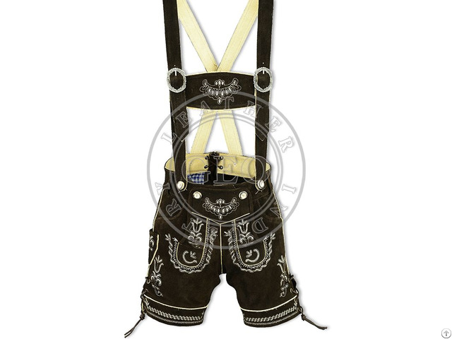 Women Lederhosen Ocoberfest Trachten Lederjacke Costume