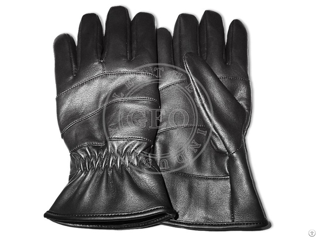 Cheap Price Cp Genuine Sheep Leather Winter Gloves