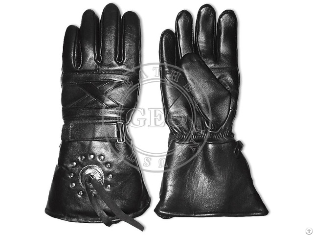 Cp Cheap Price Motorcycle Racing Team Winter Leather Gloves