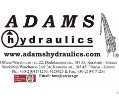 Adams Hydraulics Greece Sells Oil Hydraulic Equipment For Low And High Pressure