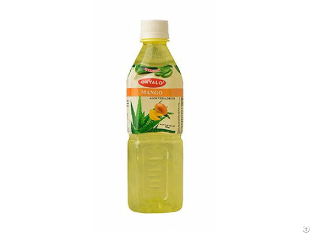 Okyalo 500ml Raw Aloe Vera Drink With Mango Flavor Okeyfood