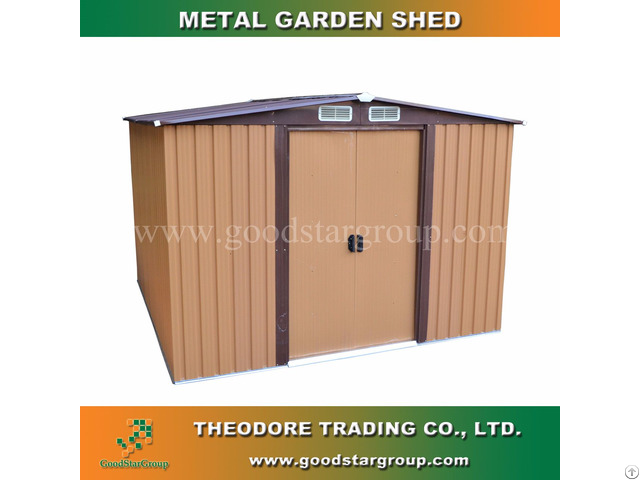 Good Star Group Storage Shed Outdoor Backyard Steel Portable Building