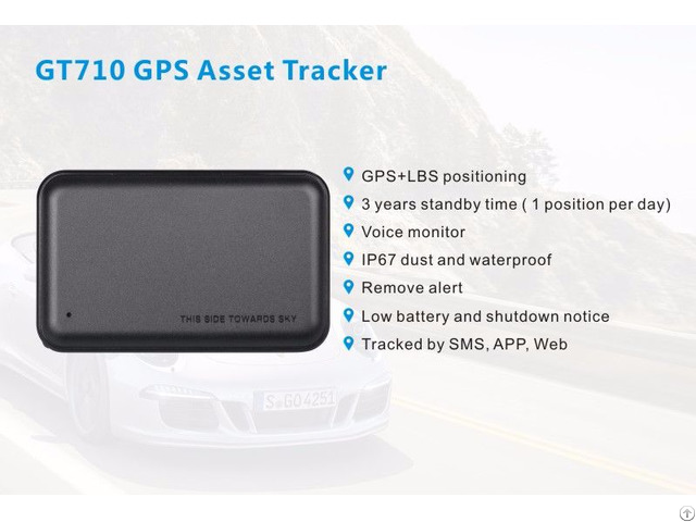 Gt710 Asset Gps Tracker With Long Standby Time