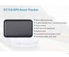 Gt710 Asset Gps Tracker With Long Standby Time