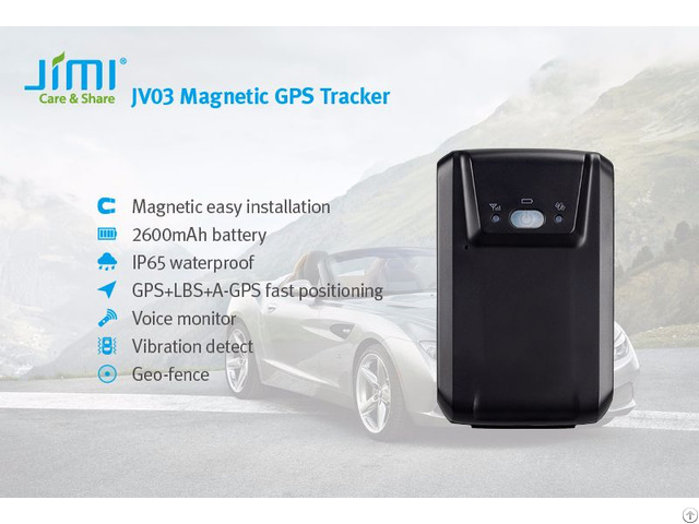 Jv03 Magnetic Gps Tracker