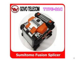 Japan Sumitomo Type 81c Fusion Splicer Fc 6s Fiber Cleaver And Bu 11 Battery