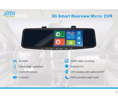 Jc600 3g Android Gps Navigation Rearview Mirror Dvr