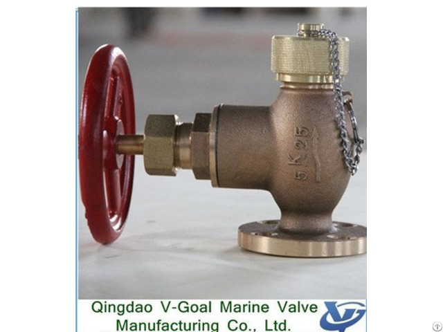 Jis F7334a 5k Marine Brass Hose Globe Valve