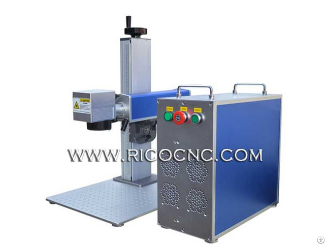 Portable Desktop Fiber Laser Metal Marking Machine