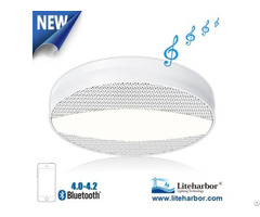 12w Ceiling Led Bluetooth Speaker Light