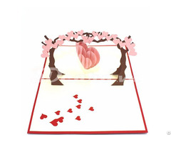 Love Tree 3d Pop Up Valentine Card