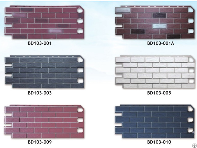 Exterior Siding Panel Pp Decorative Wall Cladding Board