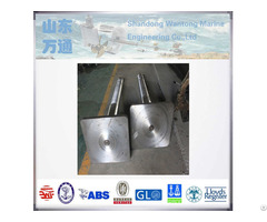 Quality Marine Stern Carrier Forged Steel Rudder Stock For Propeller