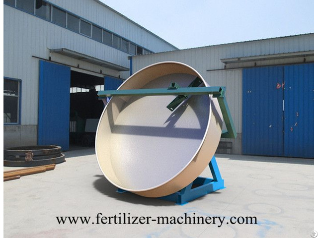 Pan Granulator Organic Fertilizer Production Line For Animal Manure Waste Making