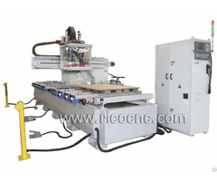 Auto Tool Changer Center Nesting Machine Cnc Router With Drills For Wood Cabinets Making Atc1335vd