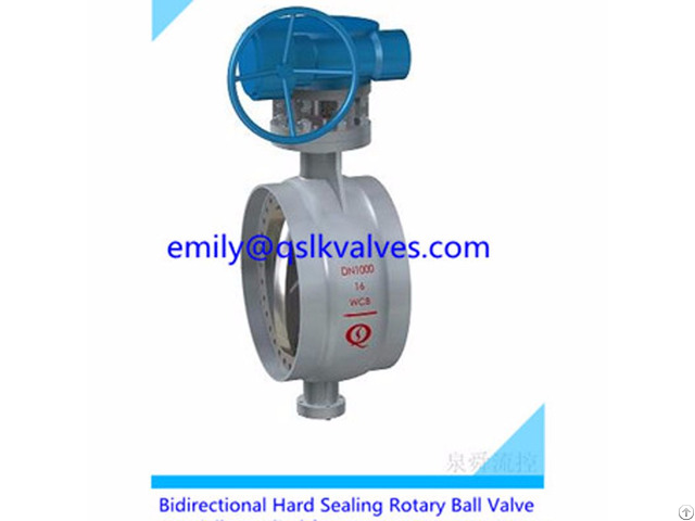 Double Way Metal Sealing Rotary Ball Valve For Water Pipeline System