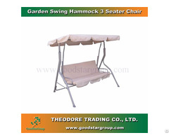 Good Star Group Garden Swing Hammock 3 Seater Chair
