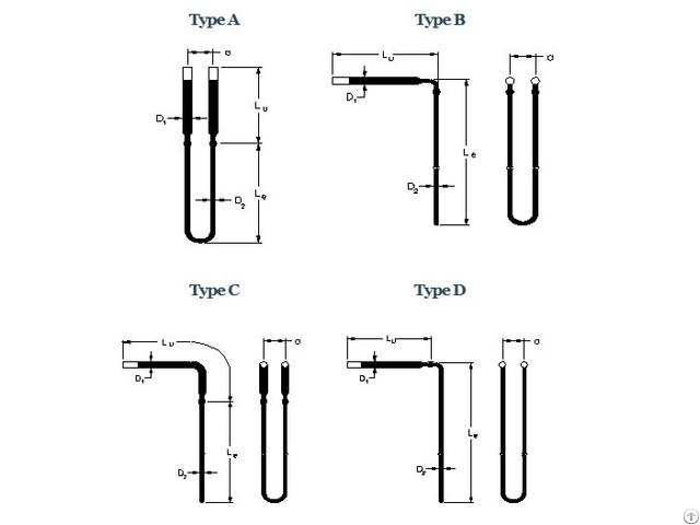 Uuu Type Mosi2 Heating Elements