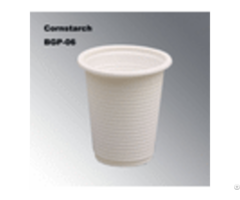 100 Percent Biodegradable Eco Friendly Cornstarch Disposable Tableware Cup Bgp 04