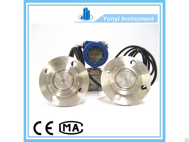 Differential Pressure Transmitter With Remote Diaphragm Seals