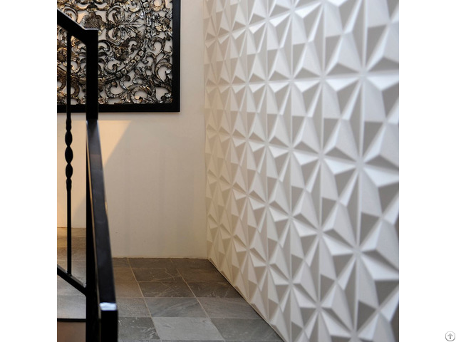 3d Wall Coverings Interior Decoration Boards Embossed Walltile