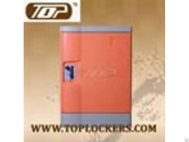 Six Tier Club Lockers Abs Plastic Orange Color