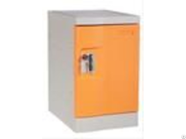 Orange Plastic Mini Lockers