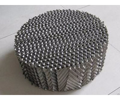 Metal Perforated Plate Corrugated Packing With Long Service Life
