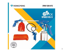 Rongpeng 5pcs Air Spray Gun Kits R8031k5-s