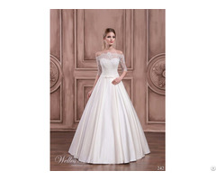 Spring New Fashion Best Design Princess A Line Wedding Bridal Dress