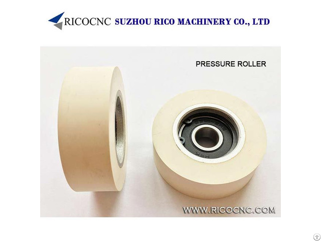 Rubber Pressure Roller Wheels With Bearing