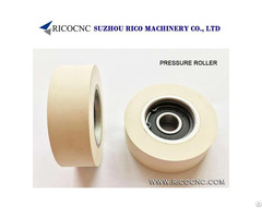 Rubber Pressure Roller Wheels With Bearing